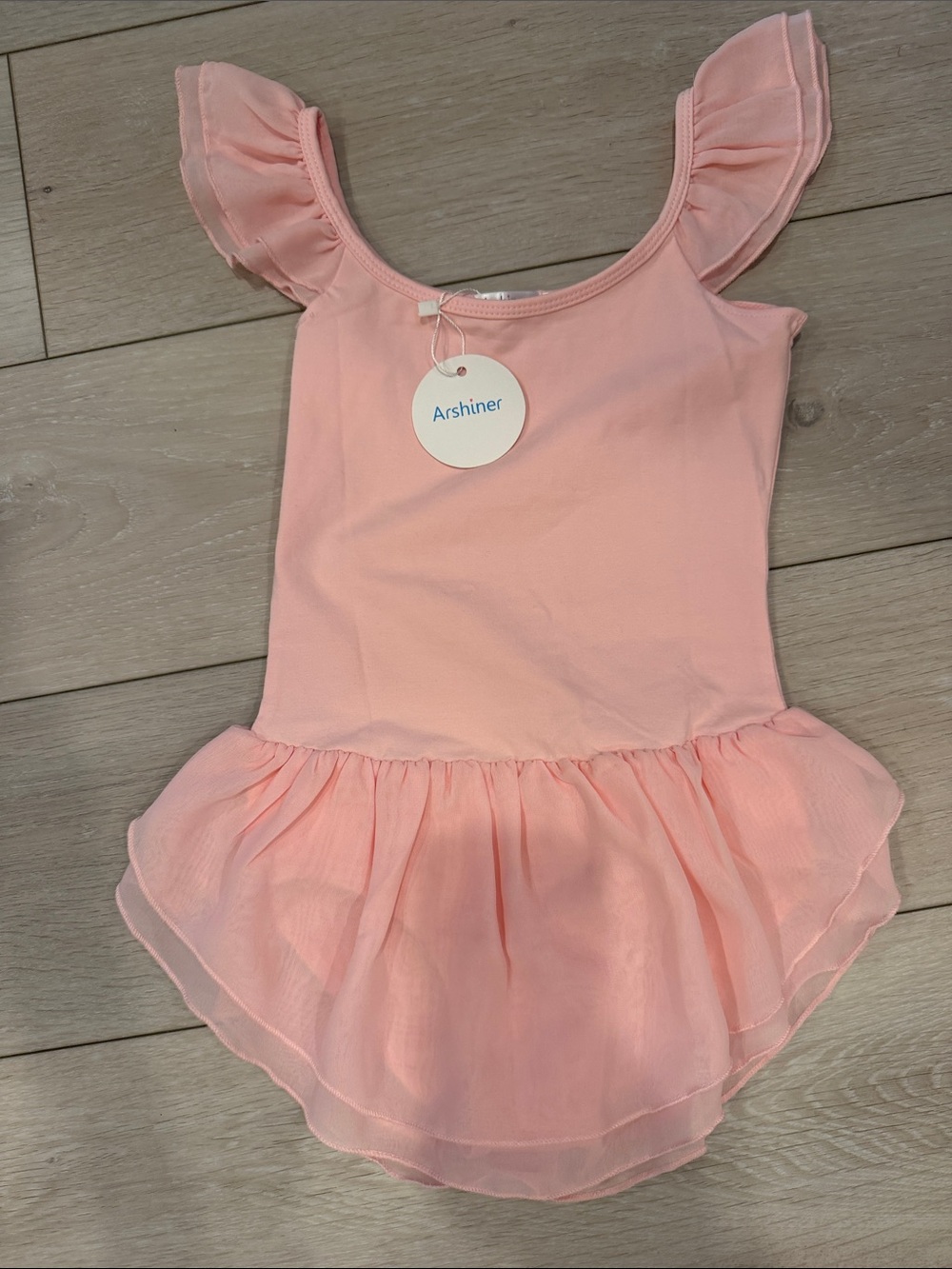 NWT Arishner Girls' Ballet Tutu Pink • Sz 6/6x